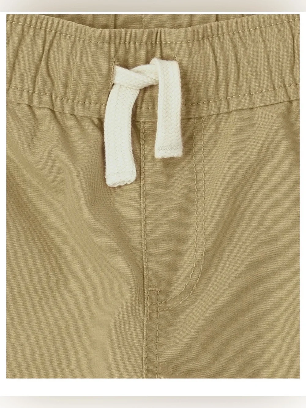 Boys 100%. Cotton Canvas Side Pocket Shorts